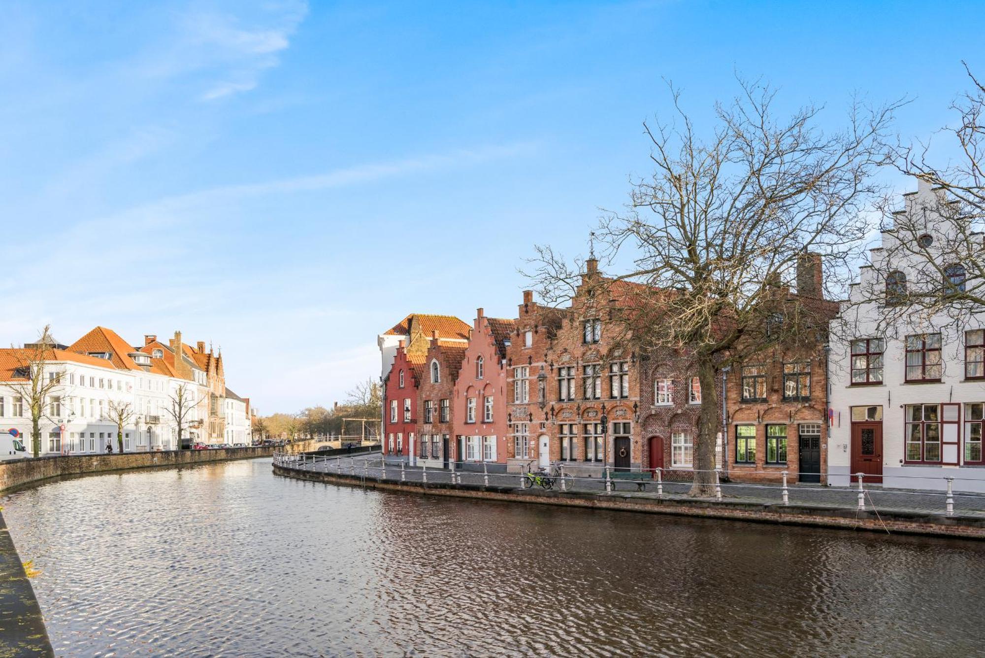 Brugse Charme Huis Met Tuin Aan Het Water 8P Брюгге Экстерьер фото